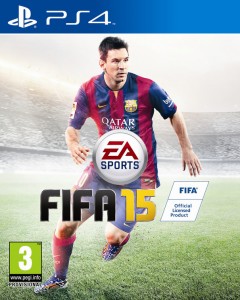 باکس آرت نسخه ی PS4 از بازی FIFA 15 منتشر : باز هم مسی!