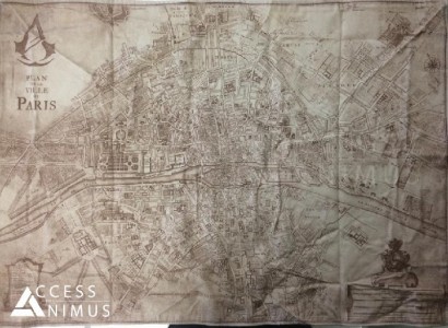 نقشه ی کامل شهر پاریس در بازی Assassin's Creed: Unity لیک شد!