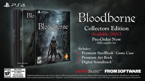 تاریخ عرضه ی بازی Bloodborne سال 2015 و ششم فوریه اعلام شد!
